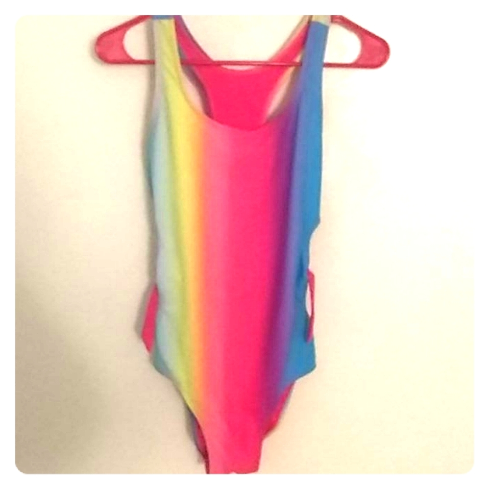 Rainbow baithing suit